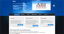 Desktop Screenshot of abi-przyczepy.pl